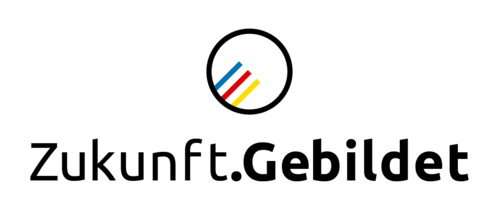 Logo Zukunft gebildet